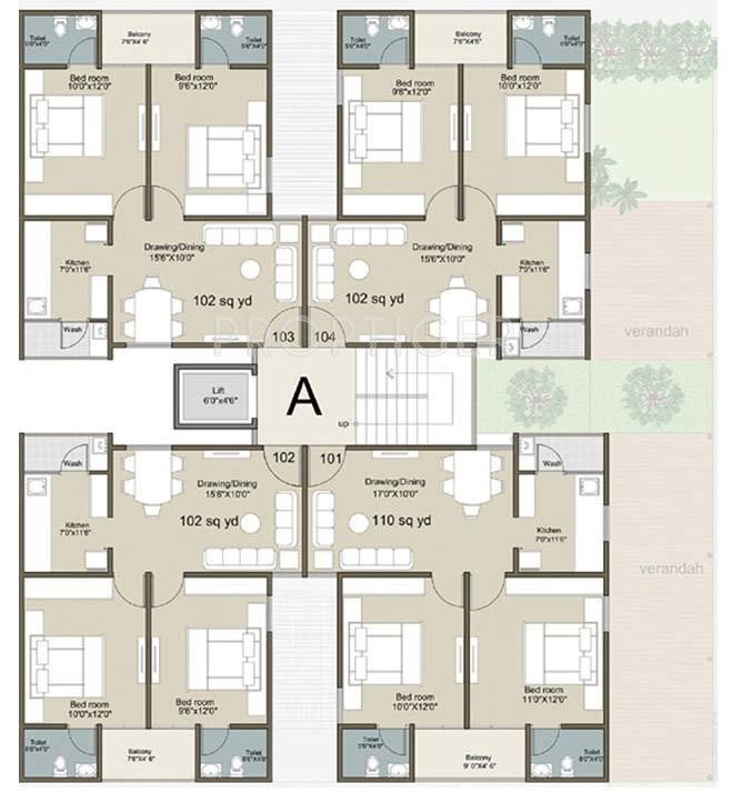 Images for Cluster Plan of Rajyash Sahaj Sapphire