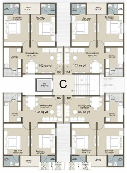 Images for Cluster Plan of Rajyash Sahaj Sapphire