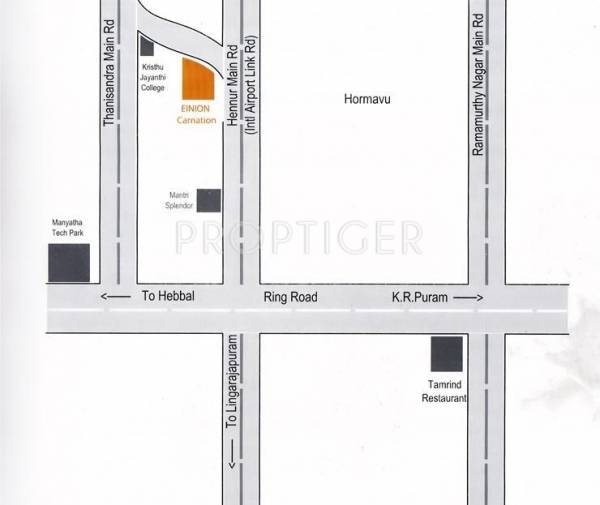 Ideal Carnation Location Plan