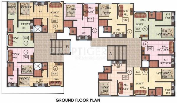 Images for Cluster Plan of Mrunal Sai Pooja Residency