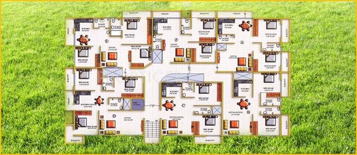 Images for Cluster Plan of Ideal Aryan Moon Stone