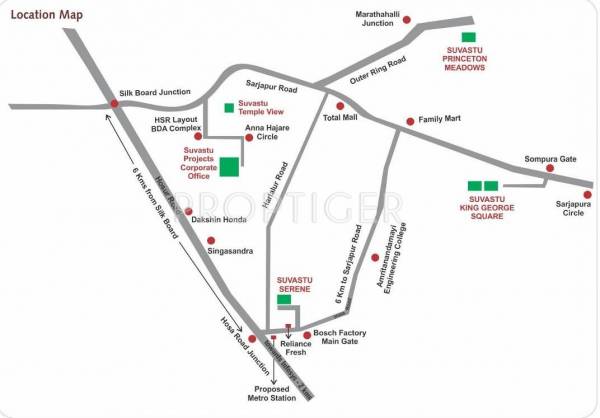 Images for Location Plan of Suvastu Suvastu Serene