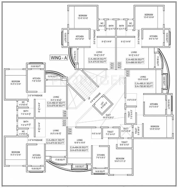 Images for Cluster Plan of Bidker Pawan Landmarks