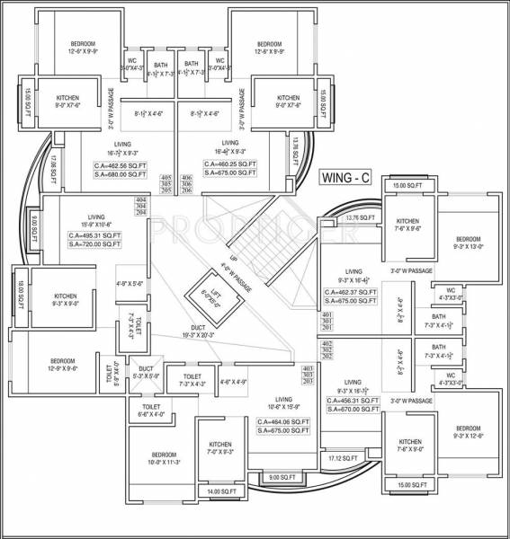 Images for Cluster Plan of Bidker Pawan Landmarks