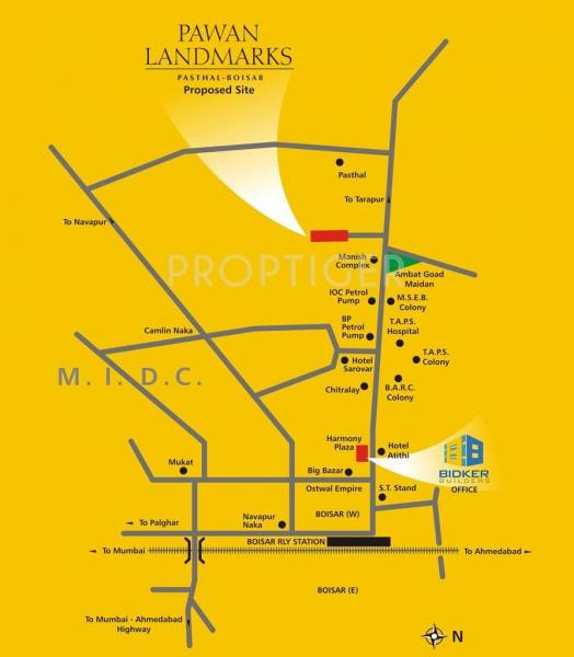 Images for Location Plan of Bidker Pawan Landmarks