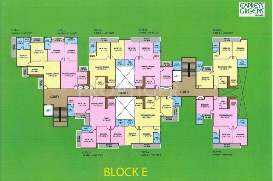 Images for Cluster Plan of Express Builders Greens