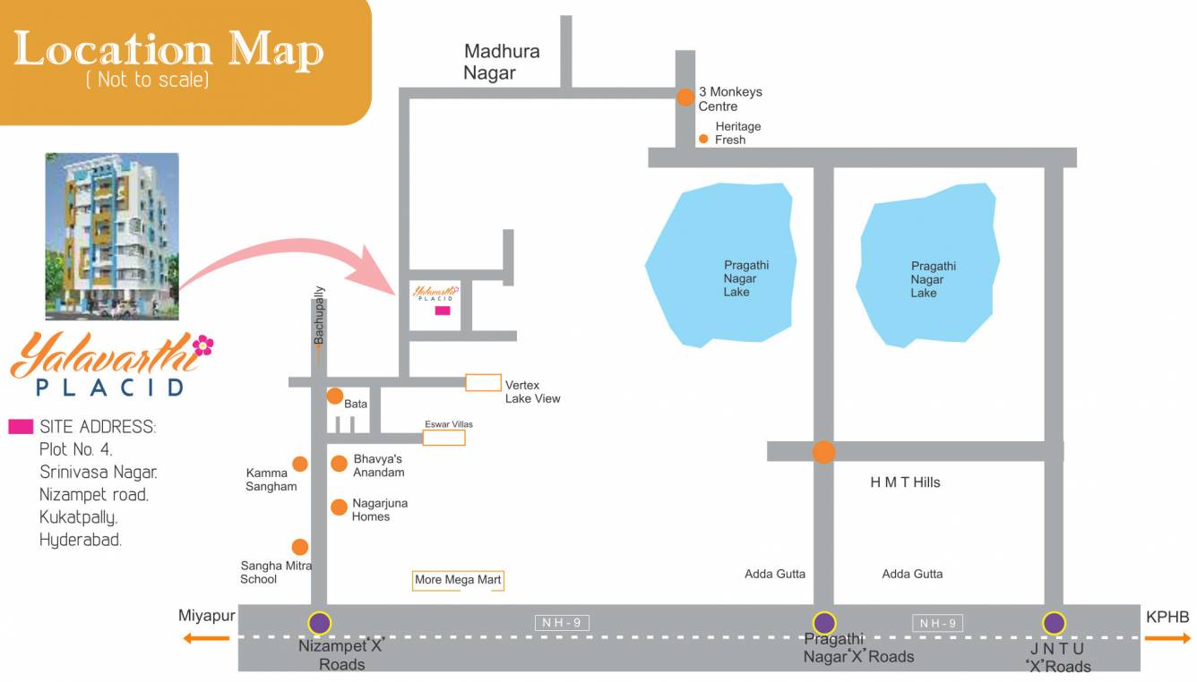 Images for Location Plan of Gothic Yalavarthi Placid