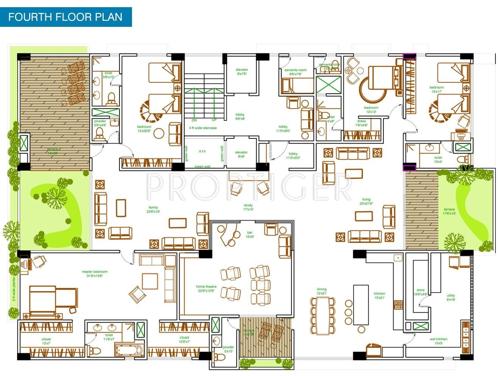 Images for Cluster Plan of Pooja Crafted Homes Walk In The Sky