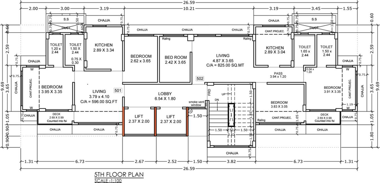 Images for Cluster Plan of Vub Shree Sati Ashish Co Op Housing Society