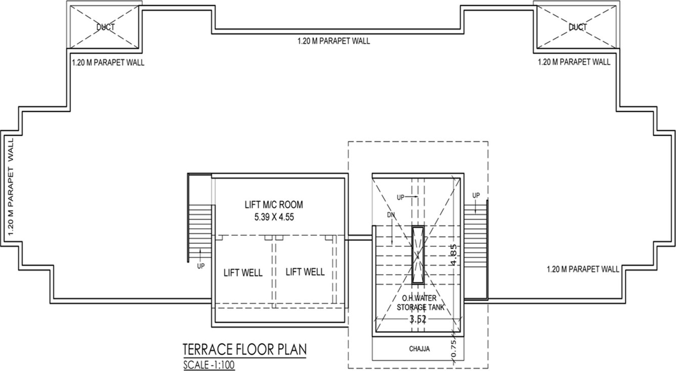 Images for Cluster Plan of Vub Shree Sati Ashish Co Op Housing Society