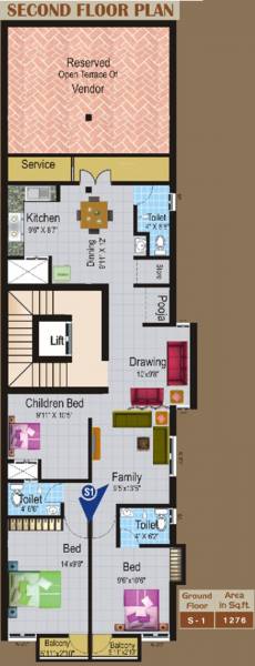 Images for Cluster Plan of ShriHari Kalaivanar Illam