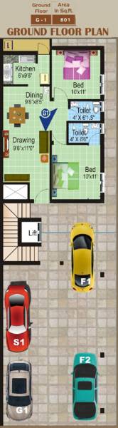 Images for Cluster Plan of ShriHari Kalaivanar Illam