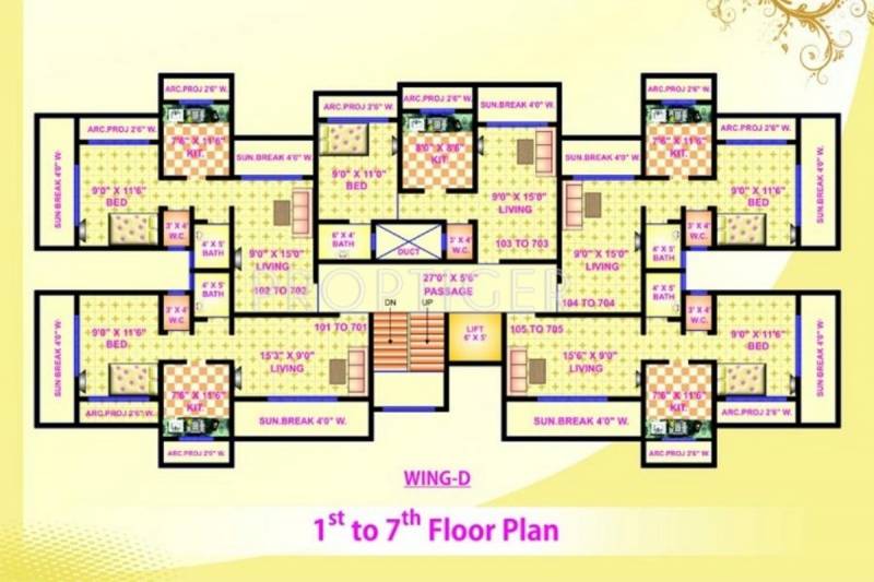 Images for Cluster Plan of Shrutika Complex