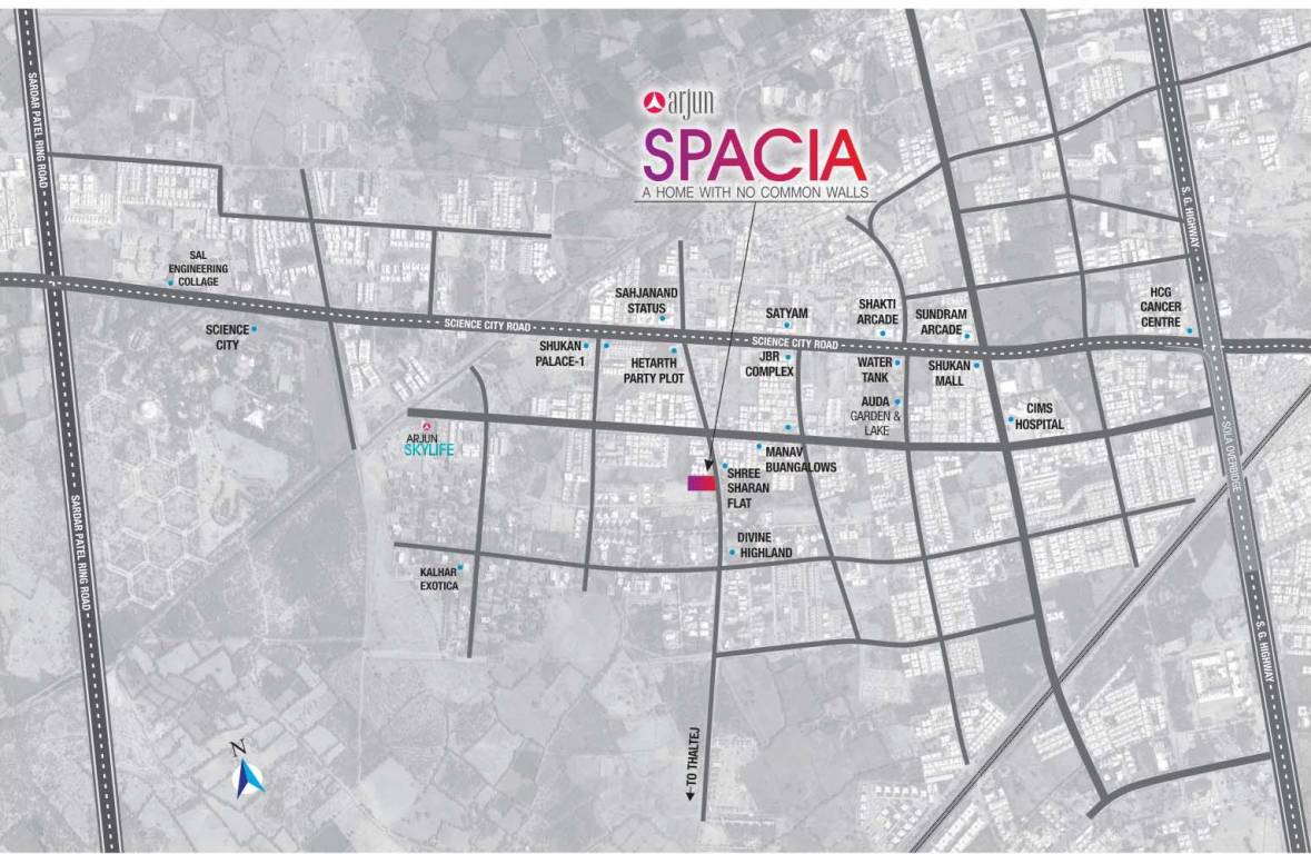  spacia Location Plan
