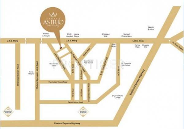 Images for Location Plan of Sanaya Astrio Images for Location Plan of Sanaya Astrio