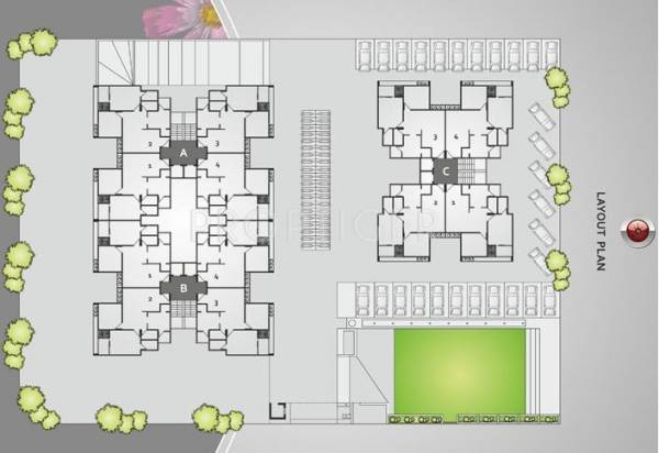 Images for Layout Plan of Avirat Silver Flora