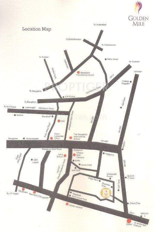 Images for Location Plan of Bizpro Golden Mile