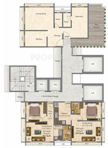  krish royale Single Block Cluster Plan