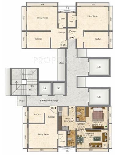  krish royale Single Block Cluster Plan