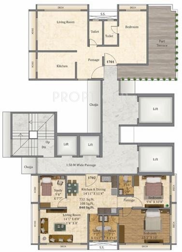  krish royale Single Block Cluster Plan