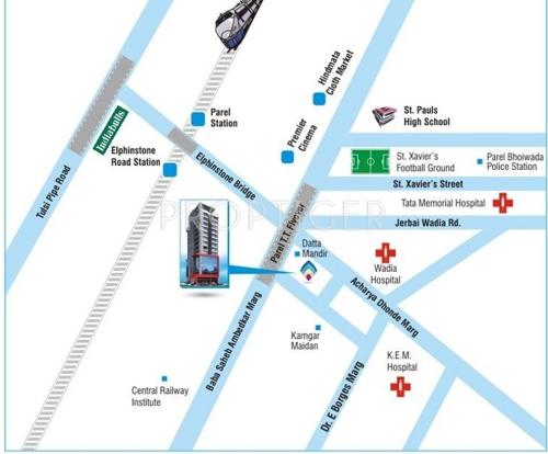  krish-royale Images for Location Plan of Sanaya Krish Royale