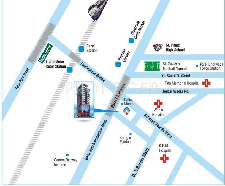  krish royale Images for Location Plan of Sanaya Krish Royale