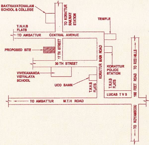 Images for Location Plan of ShriHari Mathura Terrace