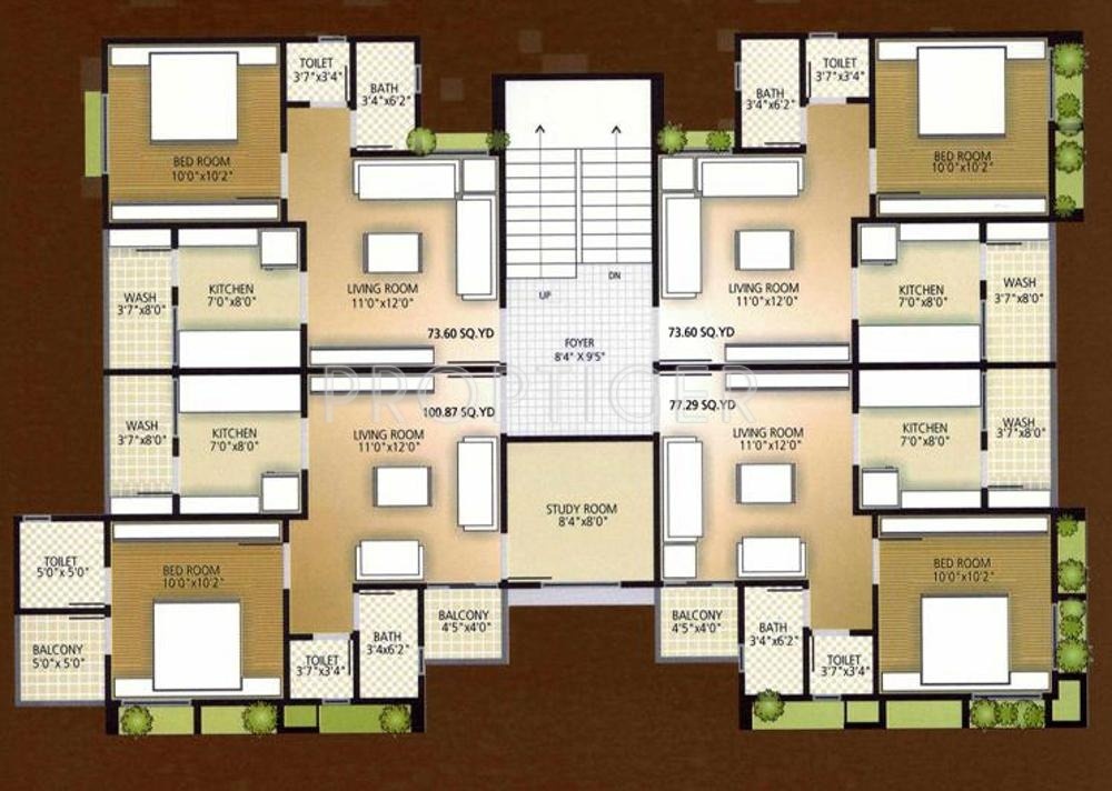 Images for Cluster Plan of JP Aditya Oasis