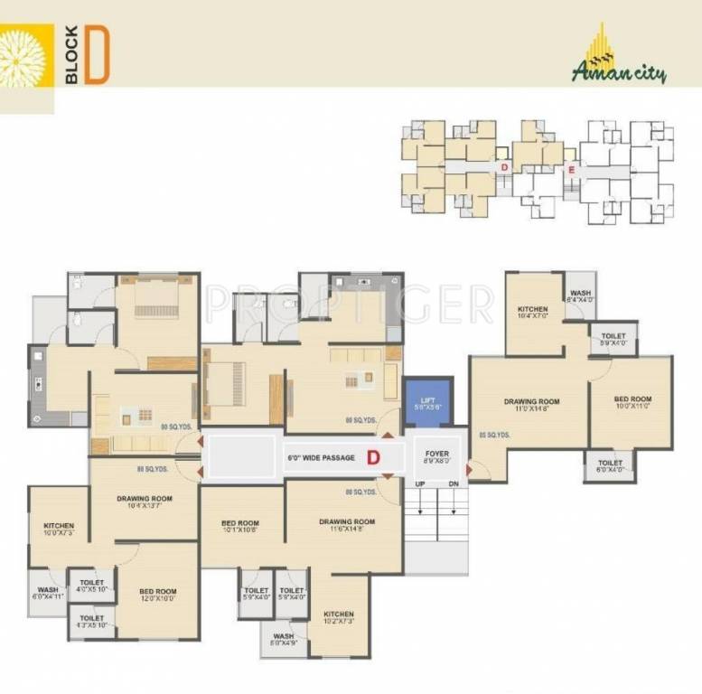 Images for Cluster Plan of Aman Aman City