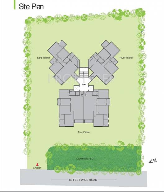 Images for Site Plan of Sangath Diamond Tower