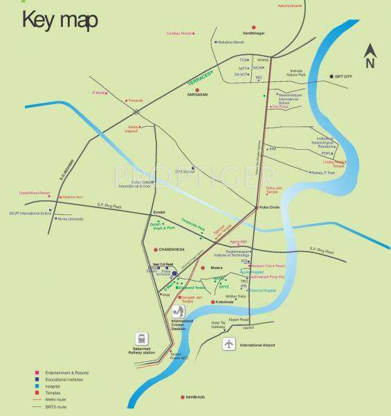 Images for Location Plan of Sangath Diamond Tower