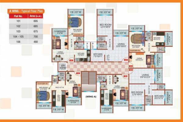 Images for Cluster Plan of Omkar Omkar Vatika