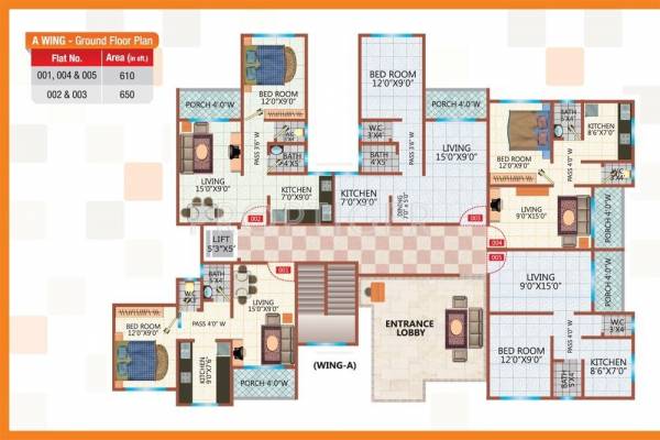 Images for Cluster Plan of Omkar Omkar Vatika