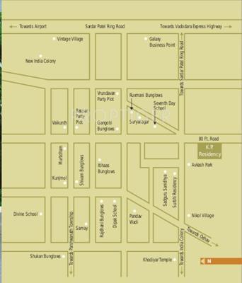  residency Images for Location Plan of KP Residency