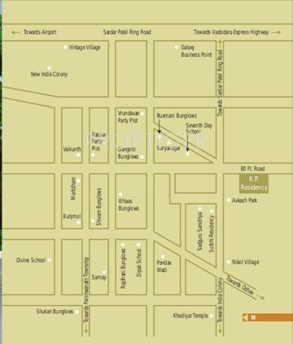  residency Images for Location Plan of KP Residency