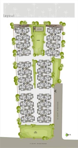  sonnet Images for Layout Plan of Binori Sonnet