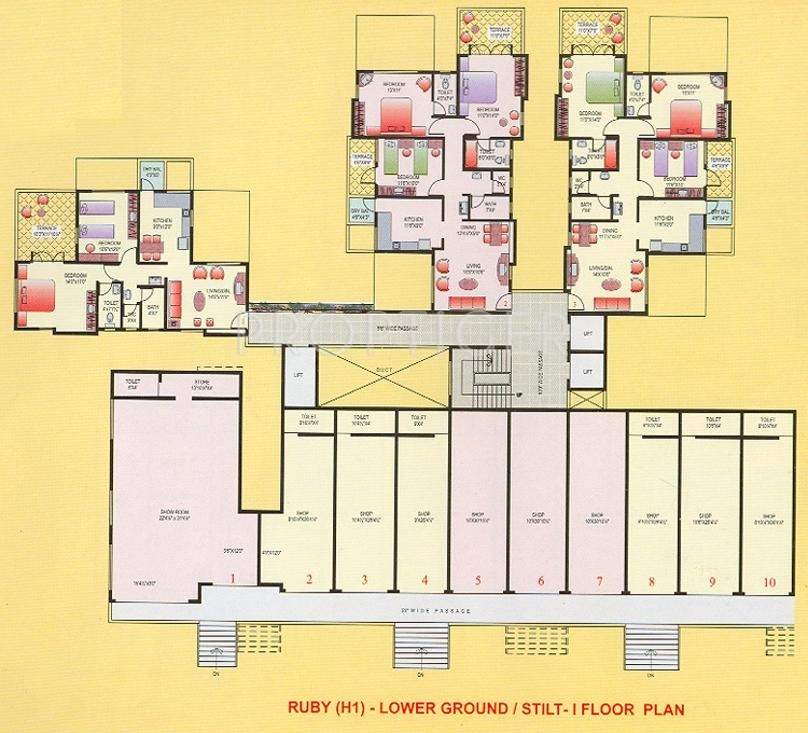 manik moti Images for Cluster Plan of Dugad Group Manik Moti