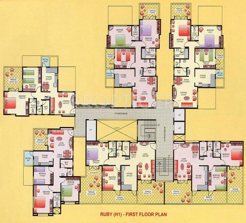 manik moti Images for Cluster Plan of Dugad Group Manik Moti