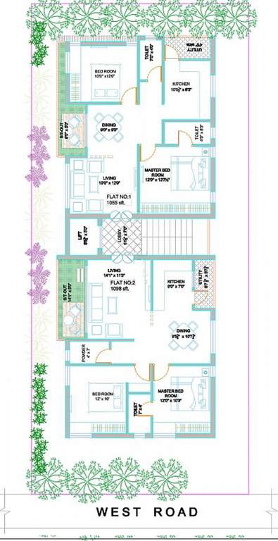 Images for Cluster Plan of HSR MVK Residency