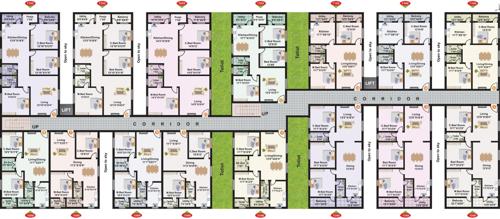 Images for Cluster Plan of Amma Galaxy City Vasantha