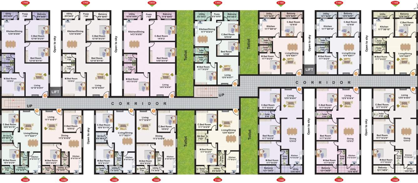 Images for Cluster Plan of Amma Galaxy City Vasantha