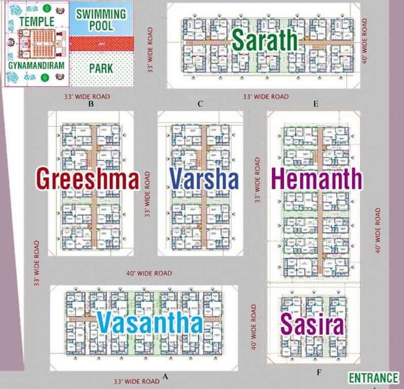 Images for Layout Plan of Amma Galaxy City Vasantha
