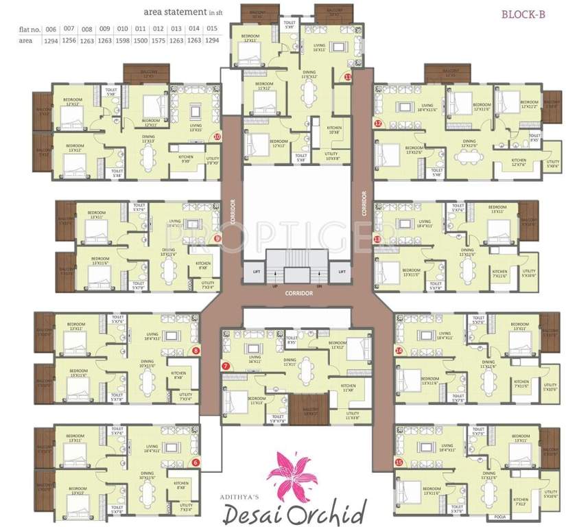  desai orchid Images for Cluster Plan of Adithya Desai Orchid