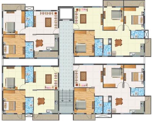  oasis Images for Cluster Plan of Balaji Oasis
