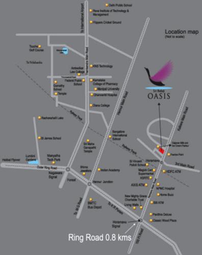  oasis Images for Location Plan of Balaji Oasis