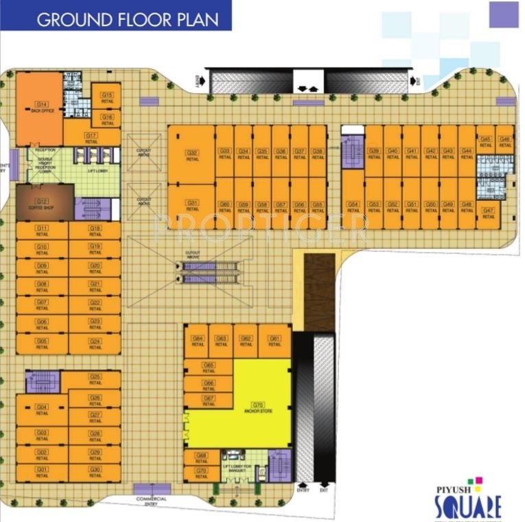 Images for Cluster Plan of Piyush Square