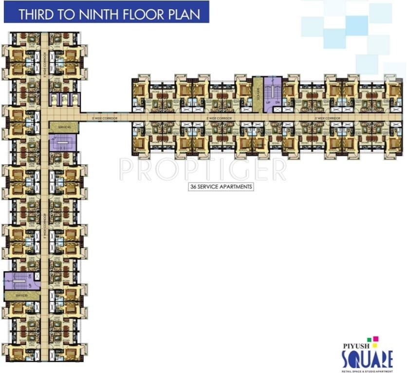 Images for Cluster Plan of Piyush Square