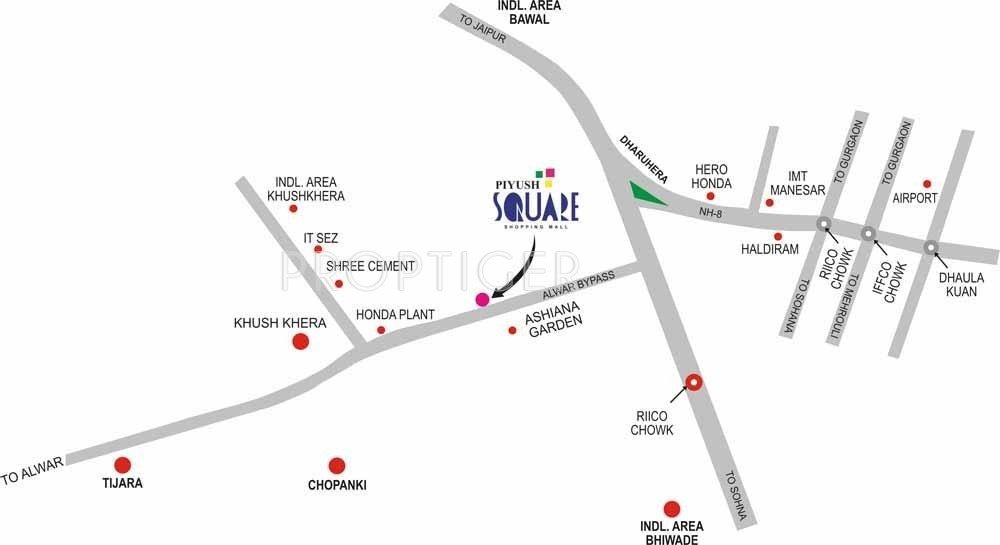Images for Location Plan of Piyush Square