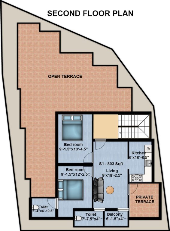 Images for Cluster Plan of Geejay Bhogar Flats