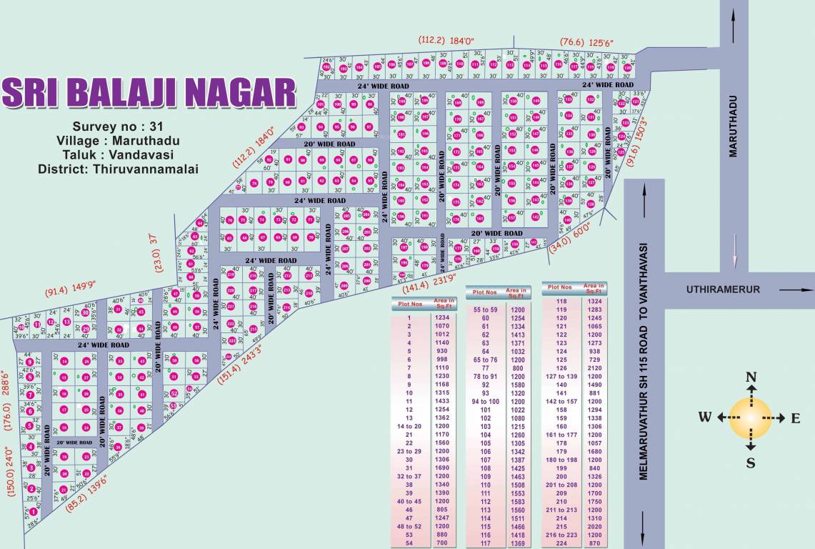 Images for Layout Plan of Sky Home Enterprises Sri Balaji Nagar